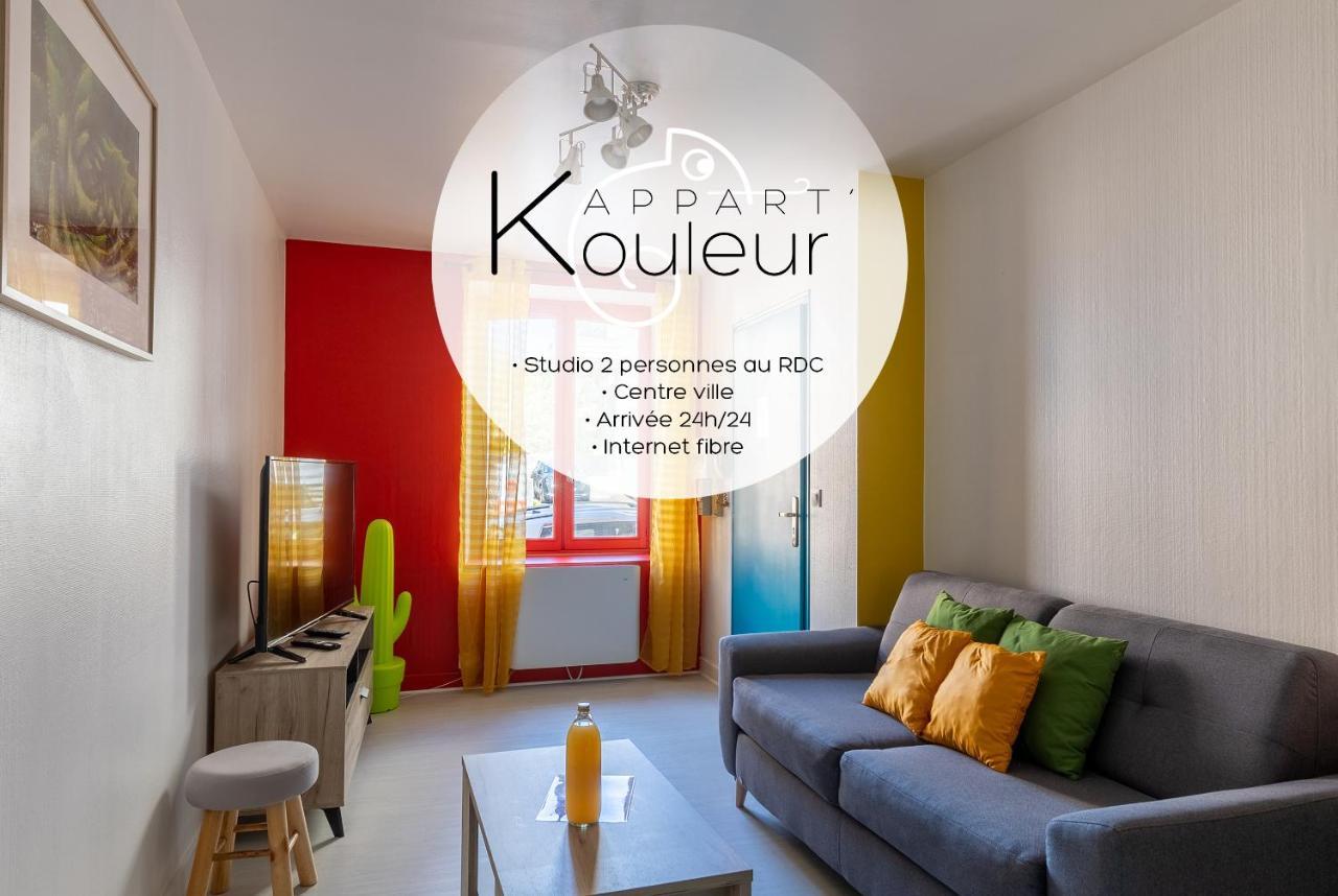 L'Appart K-Ouleur- Wifi Fibre-Checkin Auto- 2 Pers Le Mans Eksteriør bilde